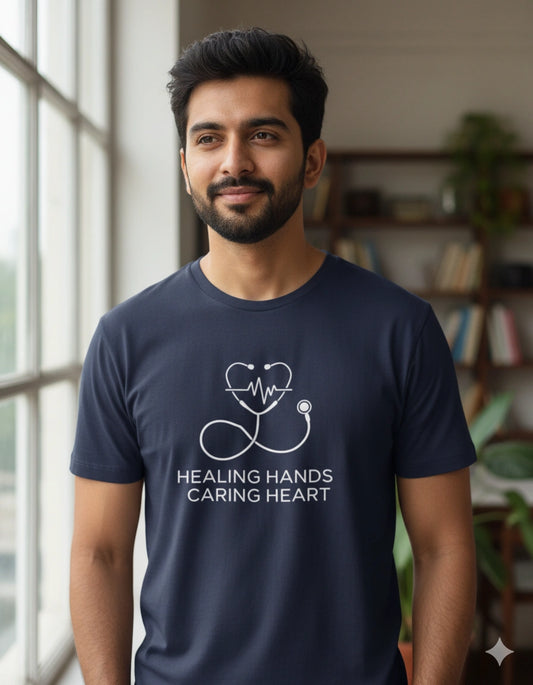 Healing hands caring heart Tshirt