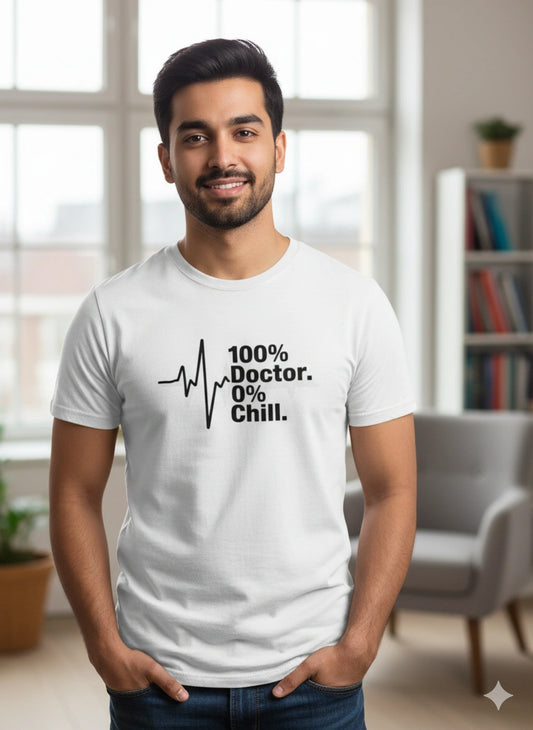 100 % Doctor 0% Chill Tshirt
