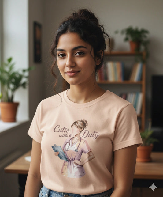 Cutie with a duty Tshirt