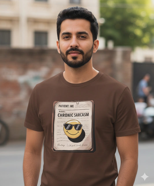 Diagnosed with Chronic sarcasm Tshirt