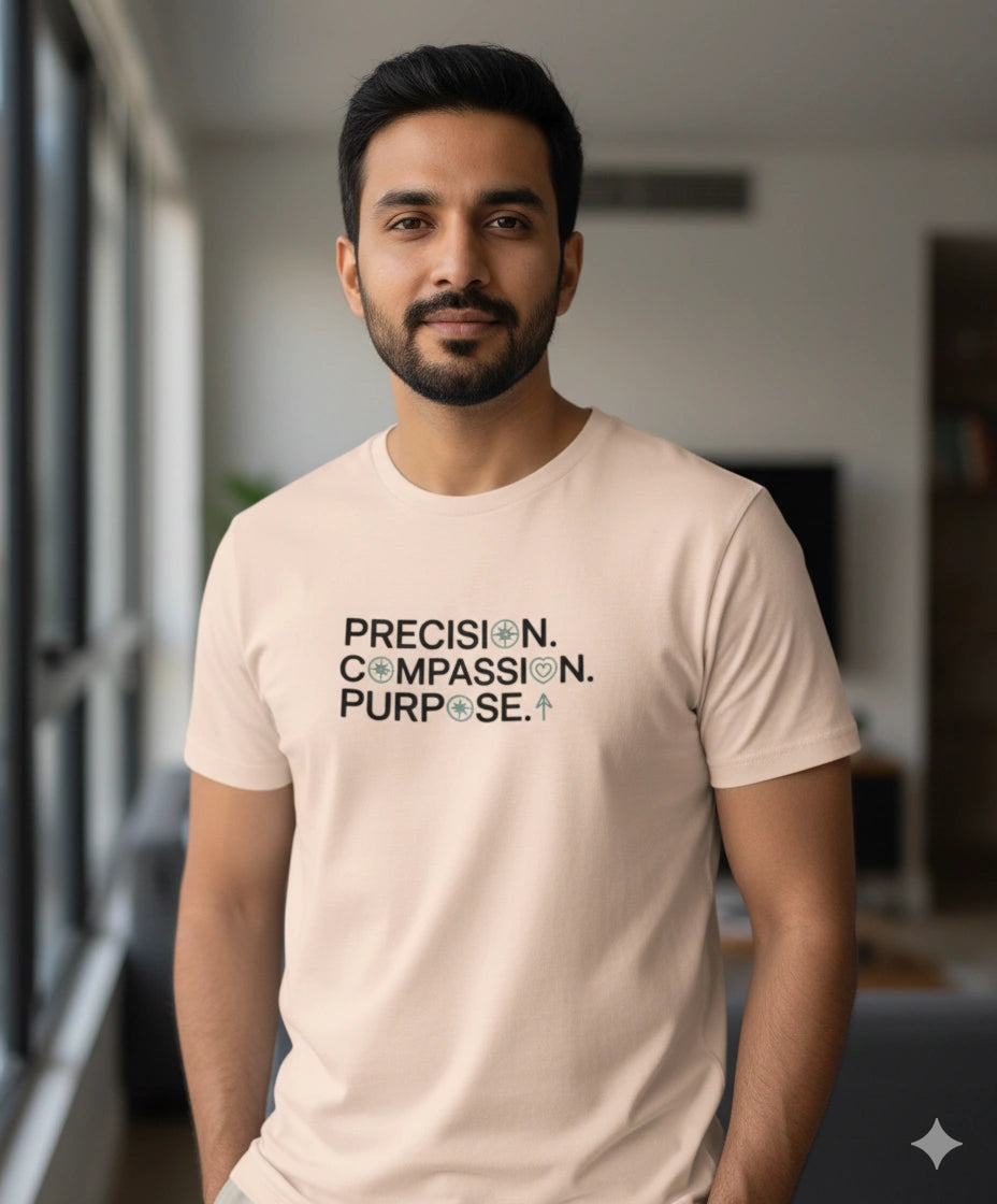 Precision compassion purpose Tshirt