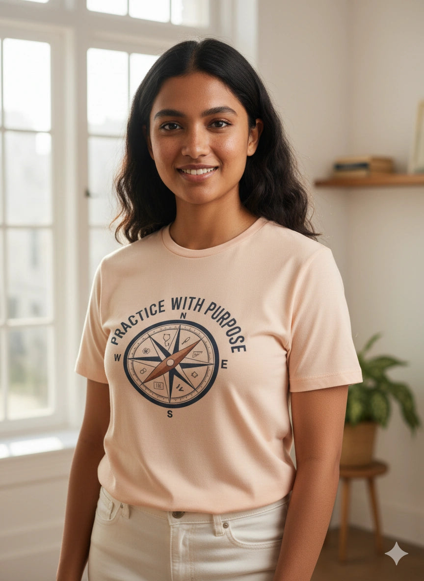 Practice with purpose Tshirt