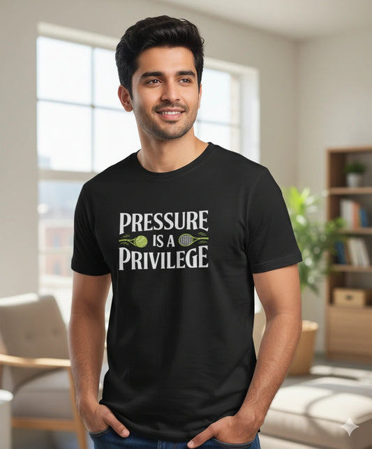 Pressure is privilege - Unisex Tshirt