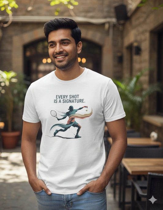 Every shot is a signature - Unisex Tshirt