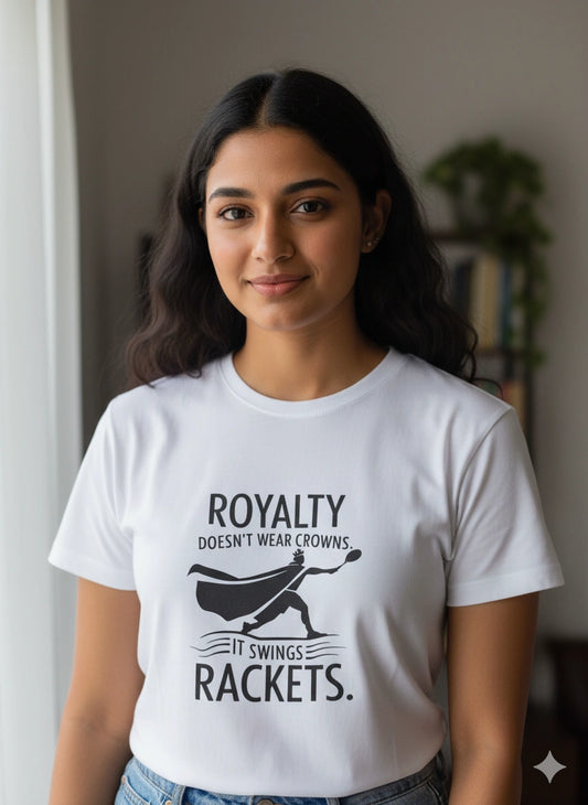 Royalty doesn't wear crowns - Unisex Tshirt