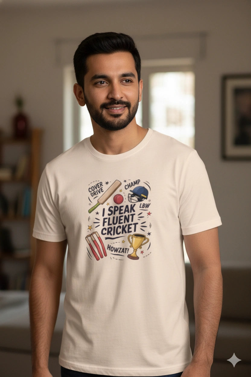 I speak Fluent cricket T-Shirt