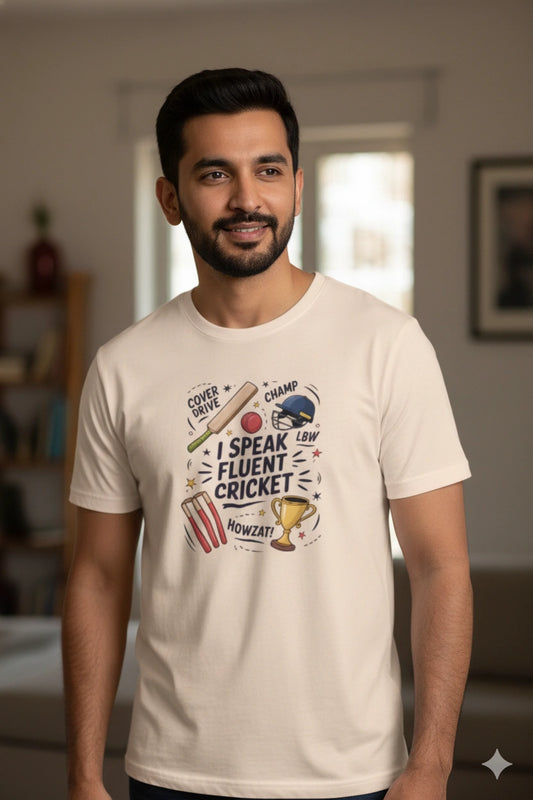 I speak Fluent cricket T-Shirt
