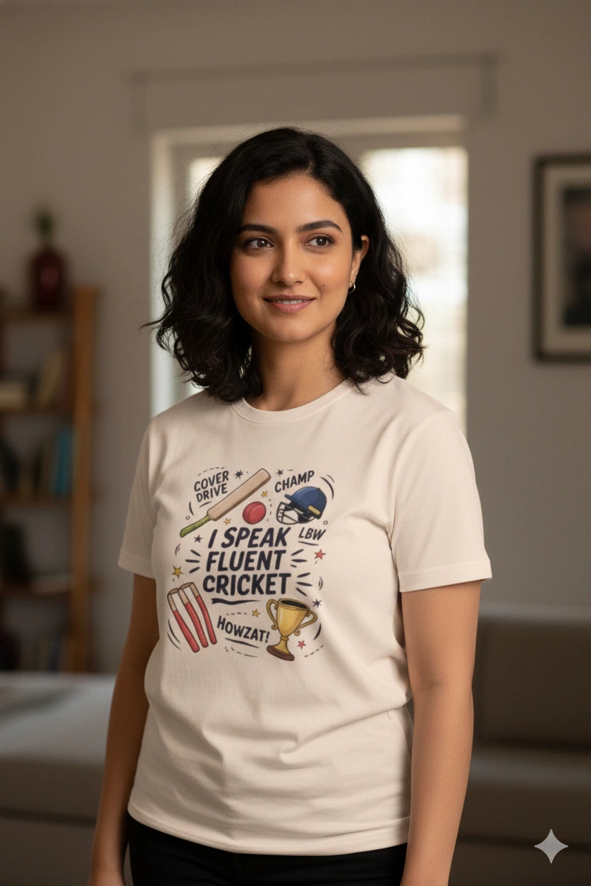 I speak Fluent cricket T-Shirt