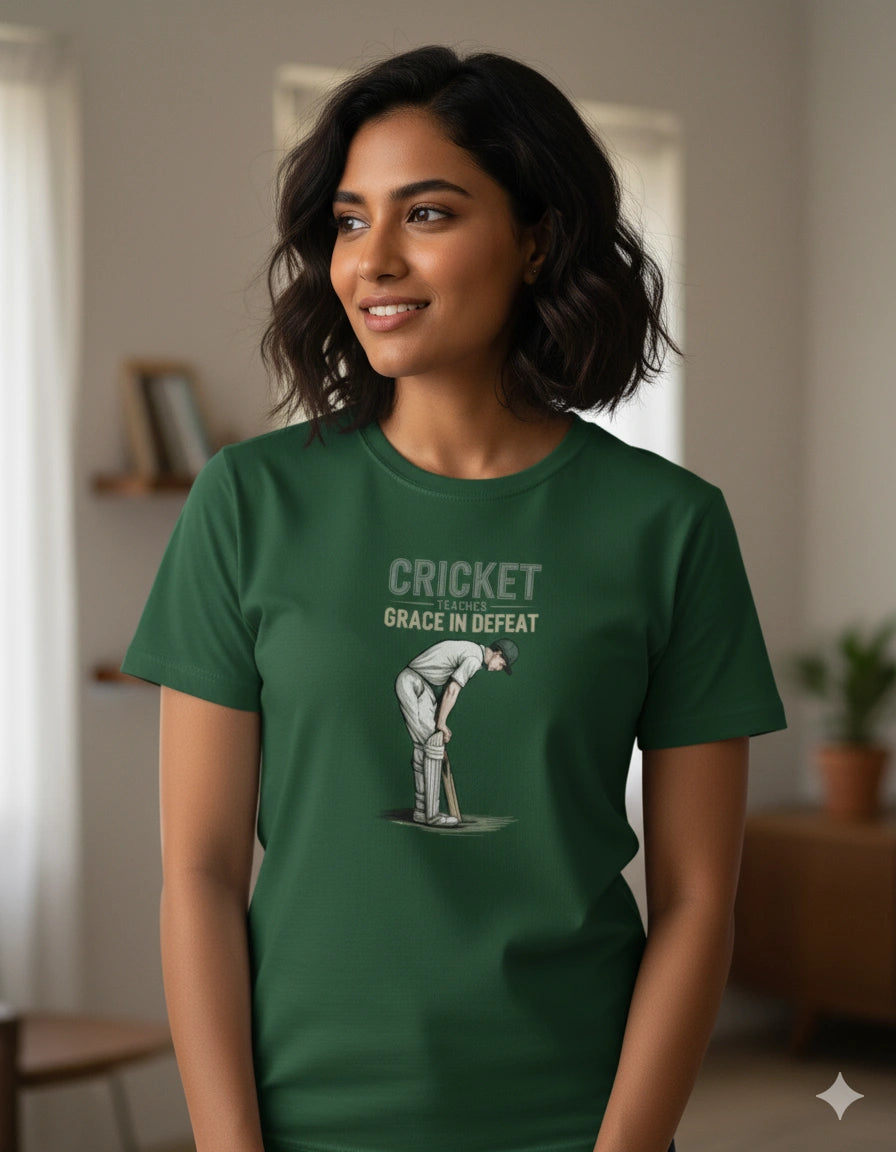 Cricket teaches T-Shirt
