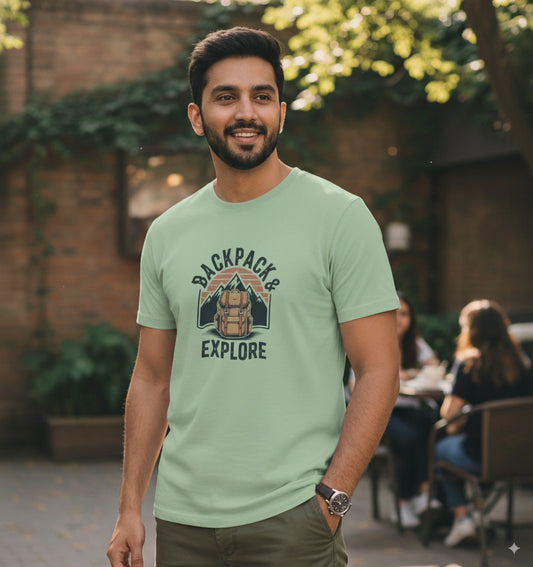 Backpack and explore T-Shirt
