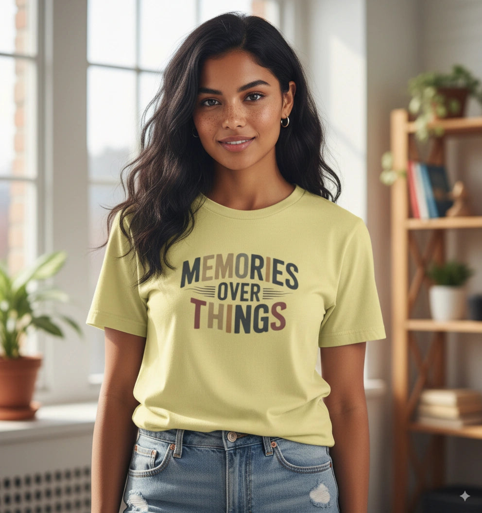Memories over things T-Shirt