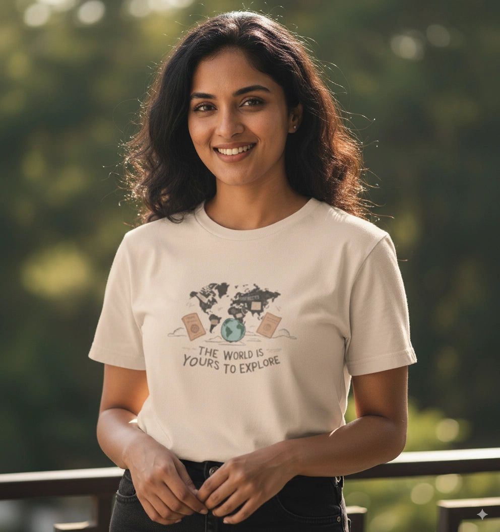 World is yours to explore T-Shirt