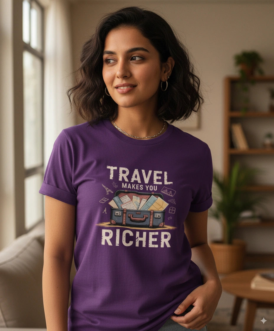 Travel make you richer T-Shirt