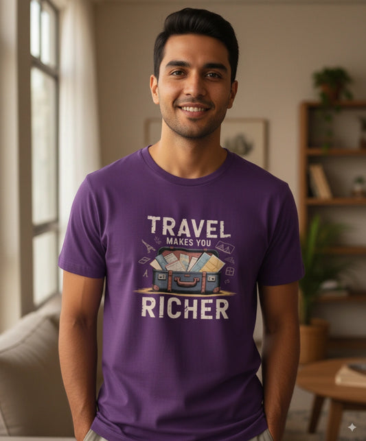 Travel make you richer T-Shirt