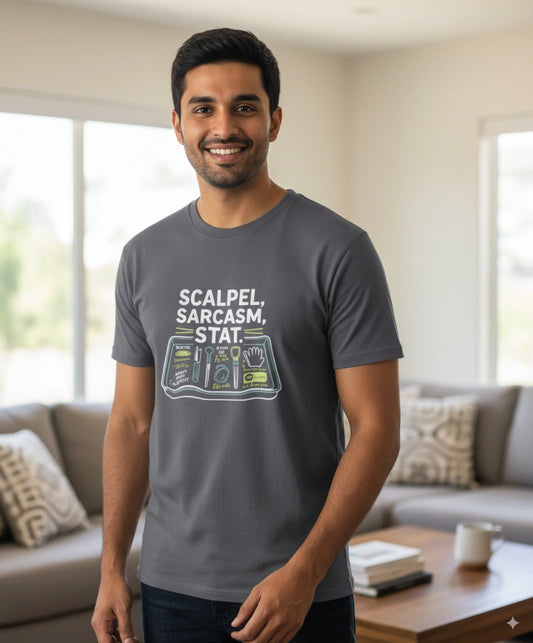 Scalpel Sarcasm Stat Tshirt