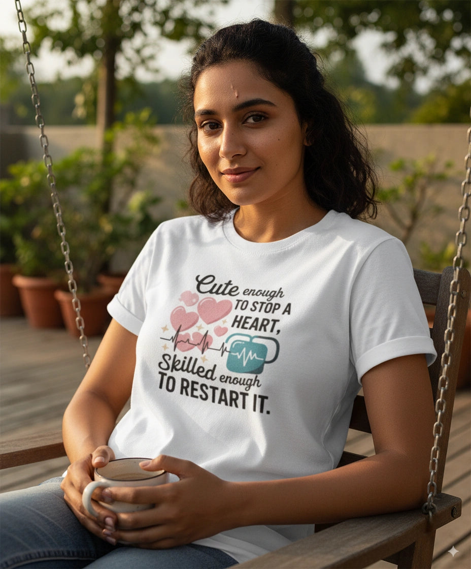 Cute enough doc Tshirt