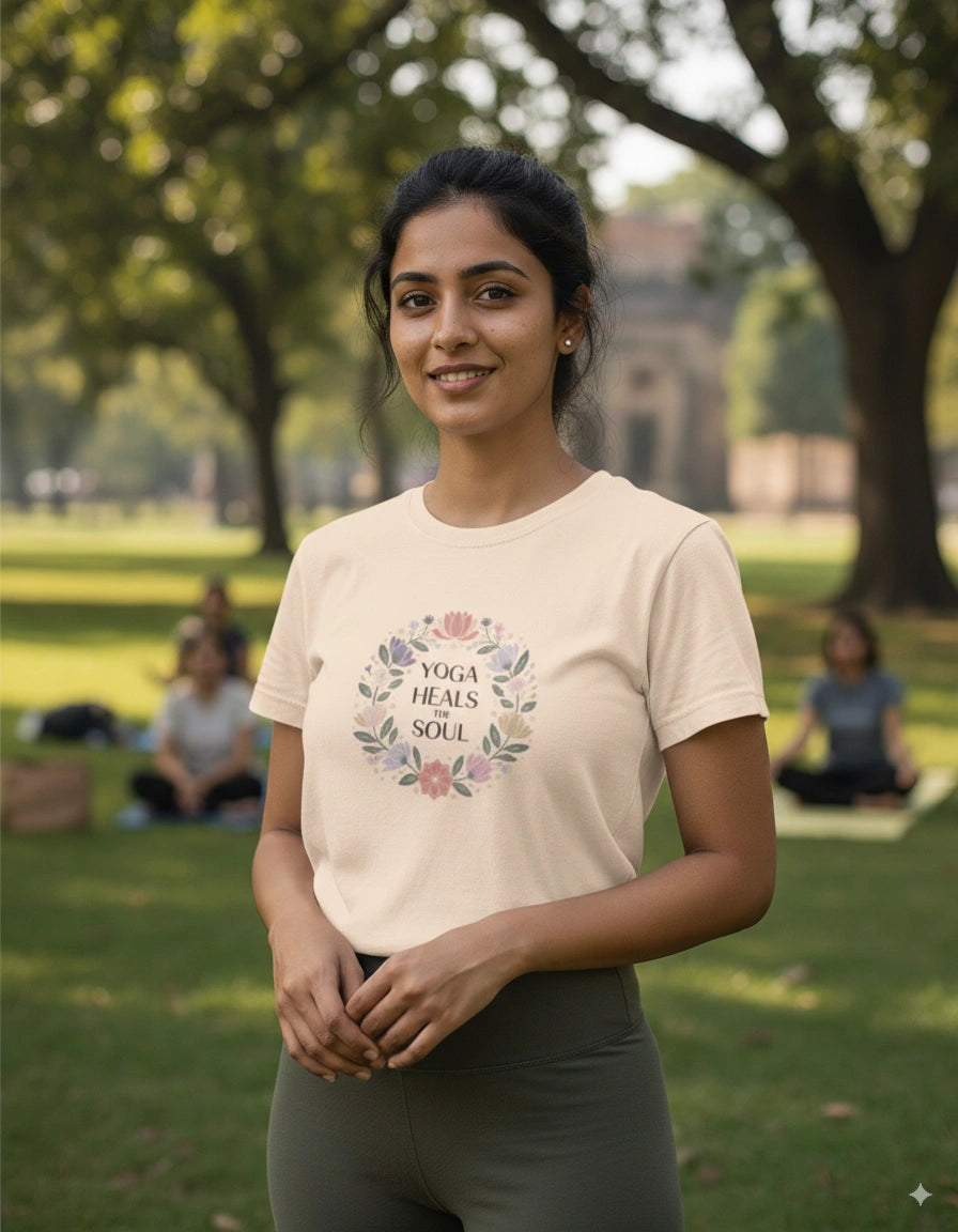 Yoga Heals The Soul T-Shirt