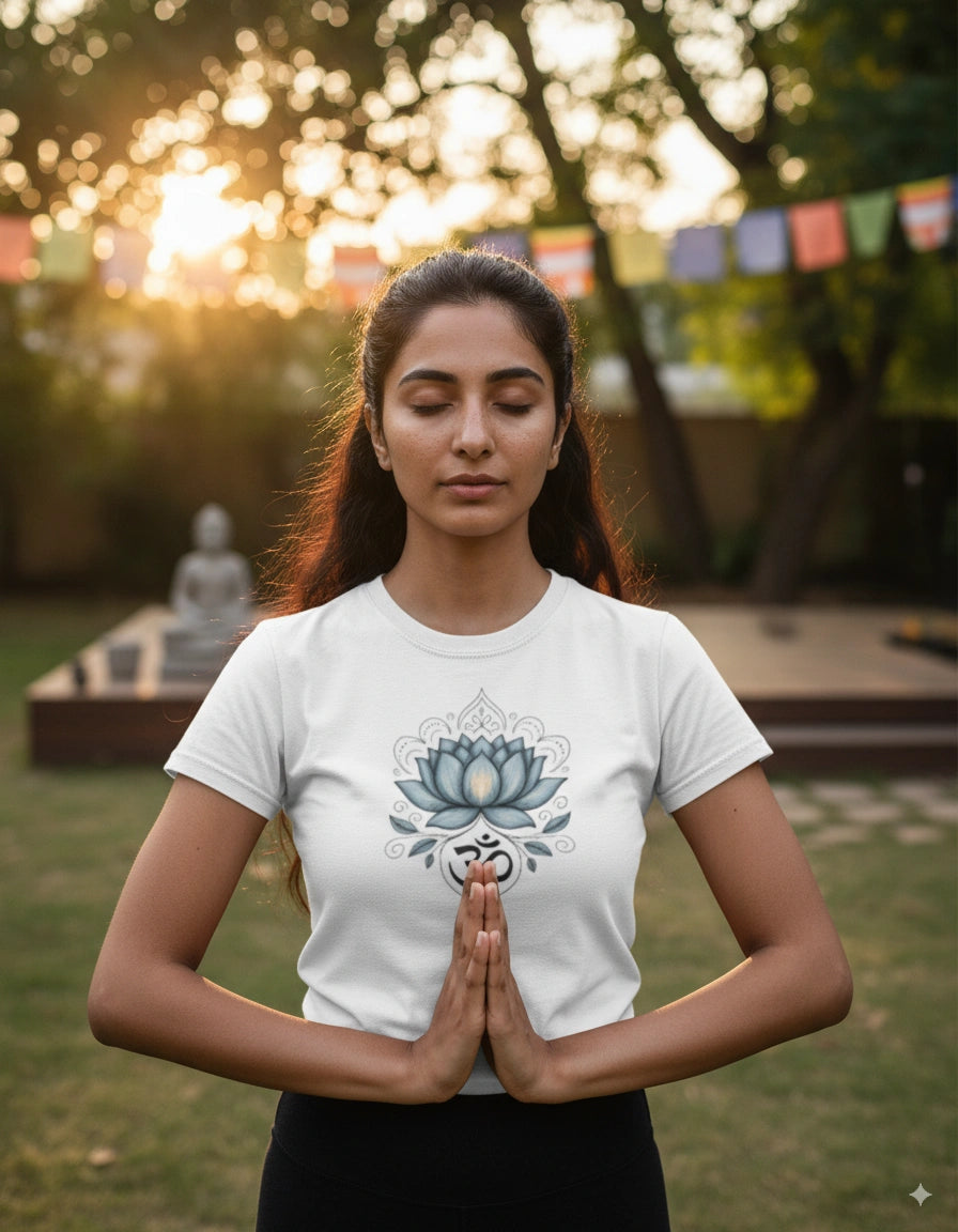 Lotus Om  T-Shirt