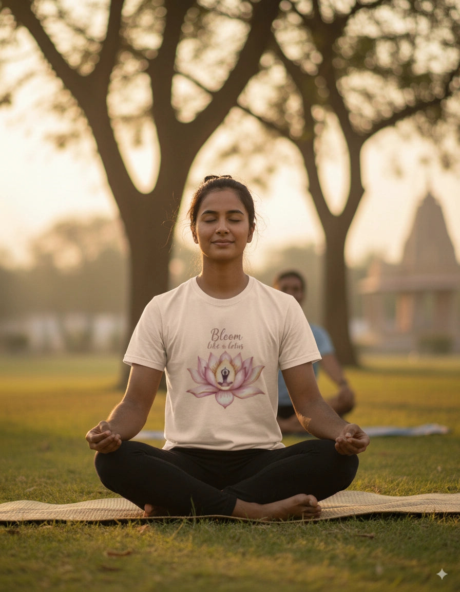 Bloom Like a lotus T-Shirt