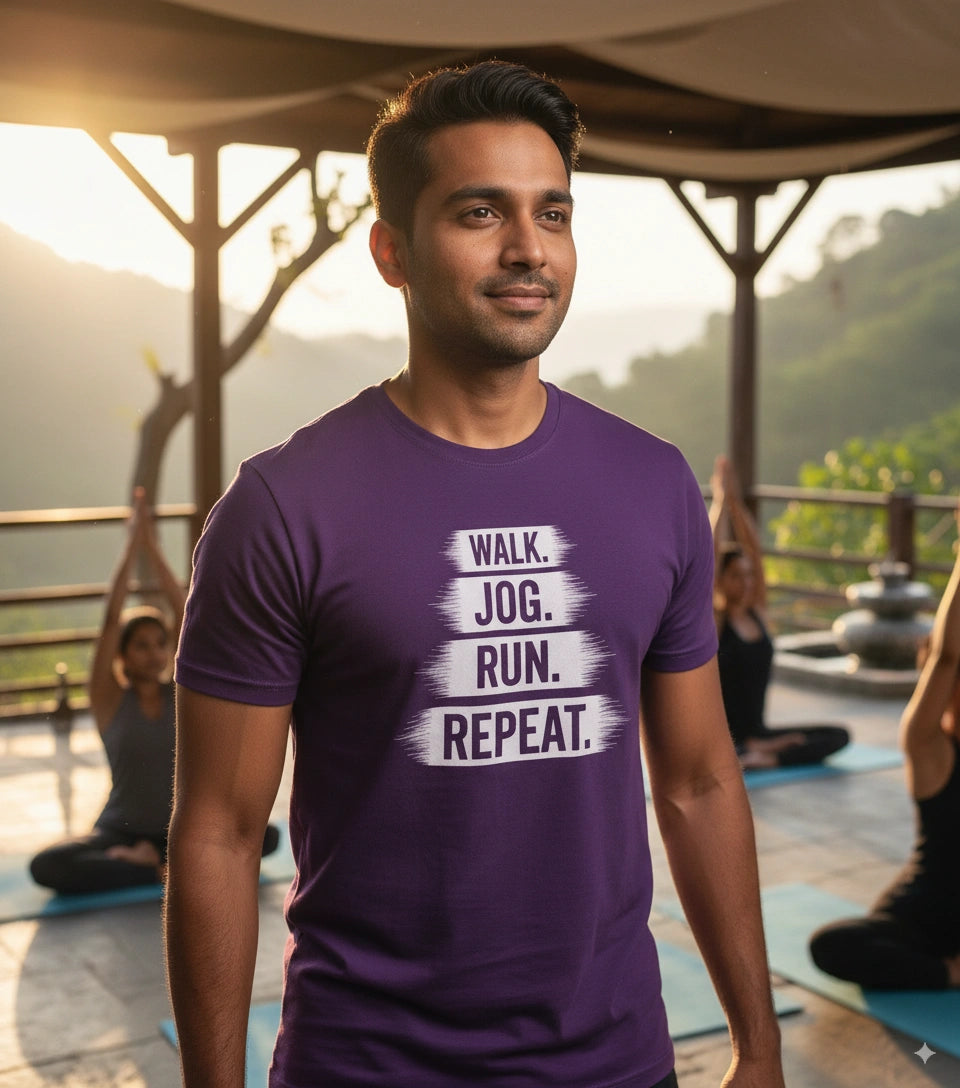 Walk jog run repeat T-Shirt
