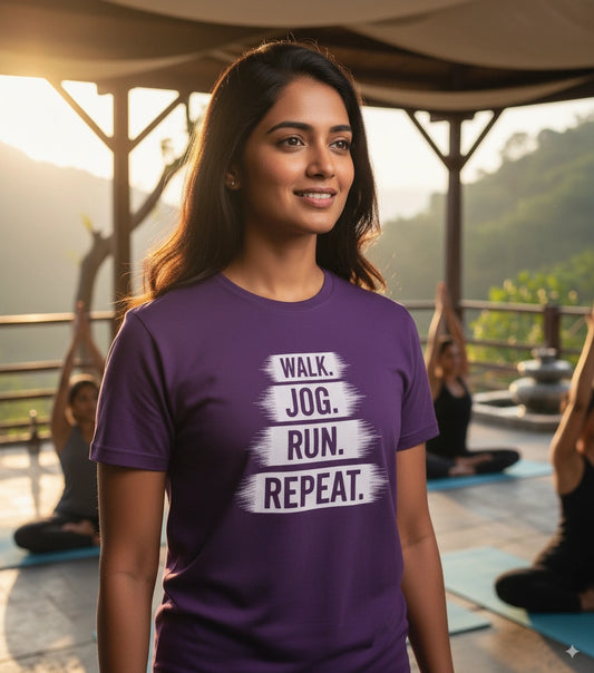 Walk jog run repeat T-Shirt