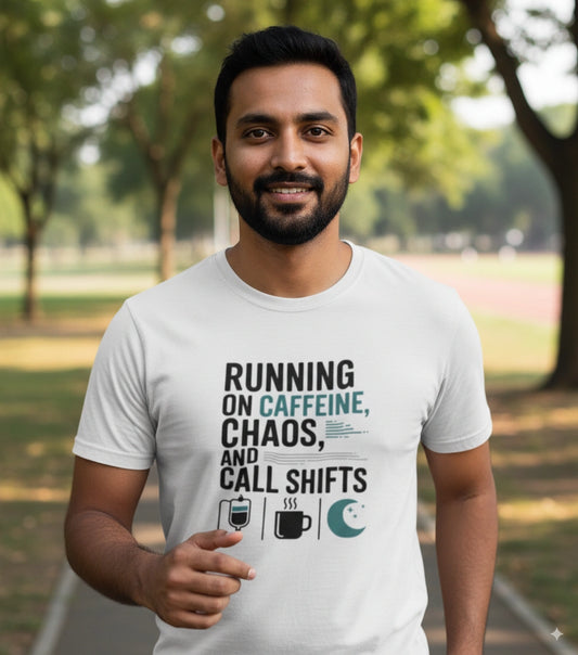 Running on caffeine T-Shirt