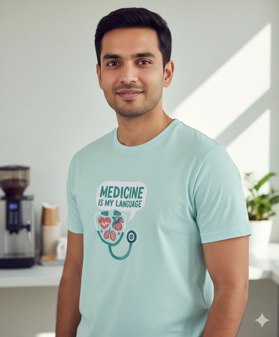 Medicine is my language Tshirt