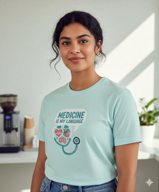 Medicine is my language Tshirt
