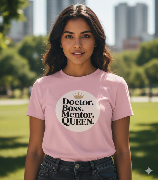 Doctor Boss Mentor Queen T-Shirt
