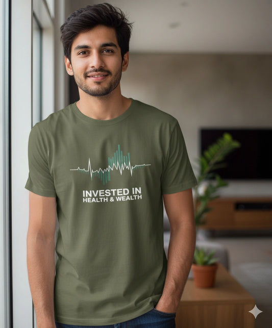 Invested in health and wealth T-Shirt