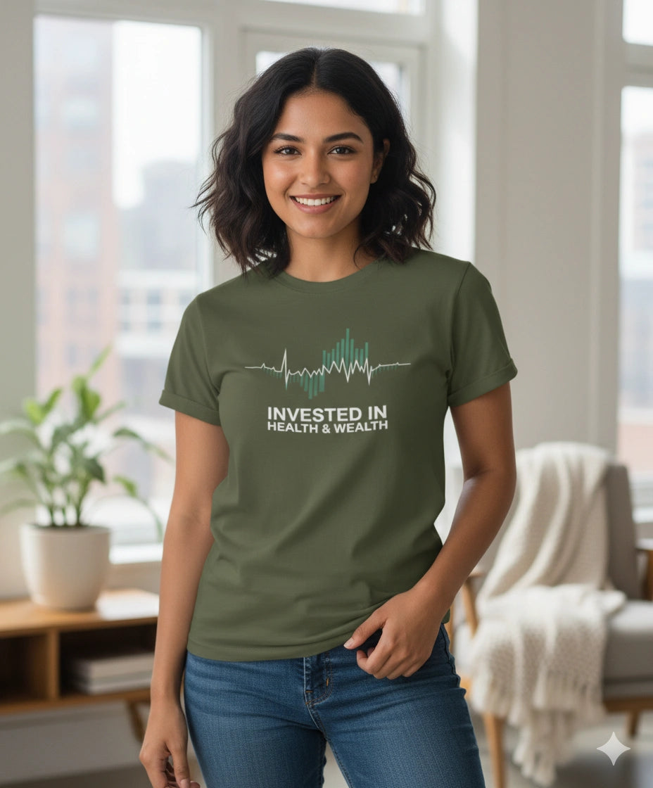 Invested in health and wealth T-Shirt