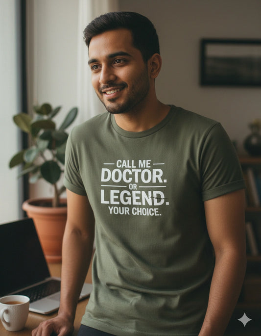 Call me Doctor or Legend Tshirt