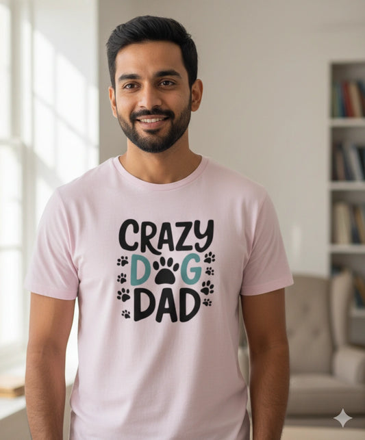 Crazy dog dad T-Shirt