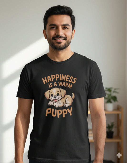 Happiness is a warm puppy T-Shirt