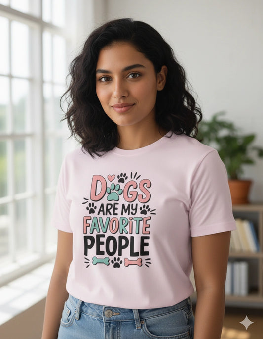 Dog are my favorite people T-Shirt