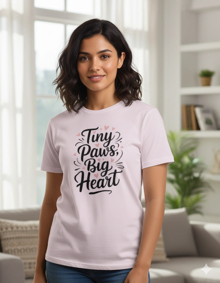 Tiny paws big heart T-Shirt