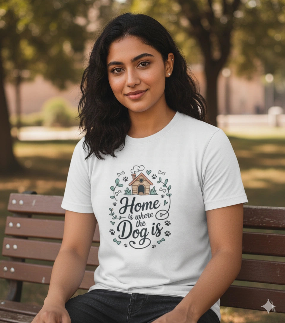 Home is where the dog is T-Shirt