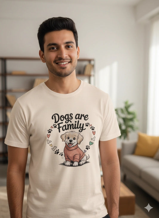 Dogs Are Family Unisex T-Shirt