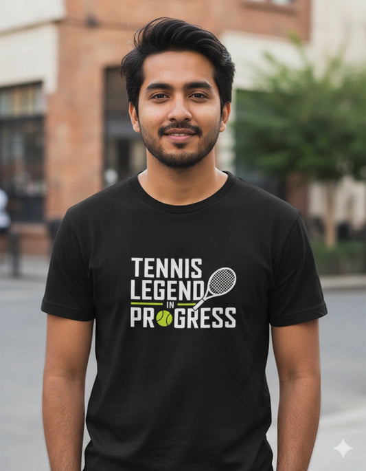 Tennis legend in progress - Unisex tshirt
