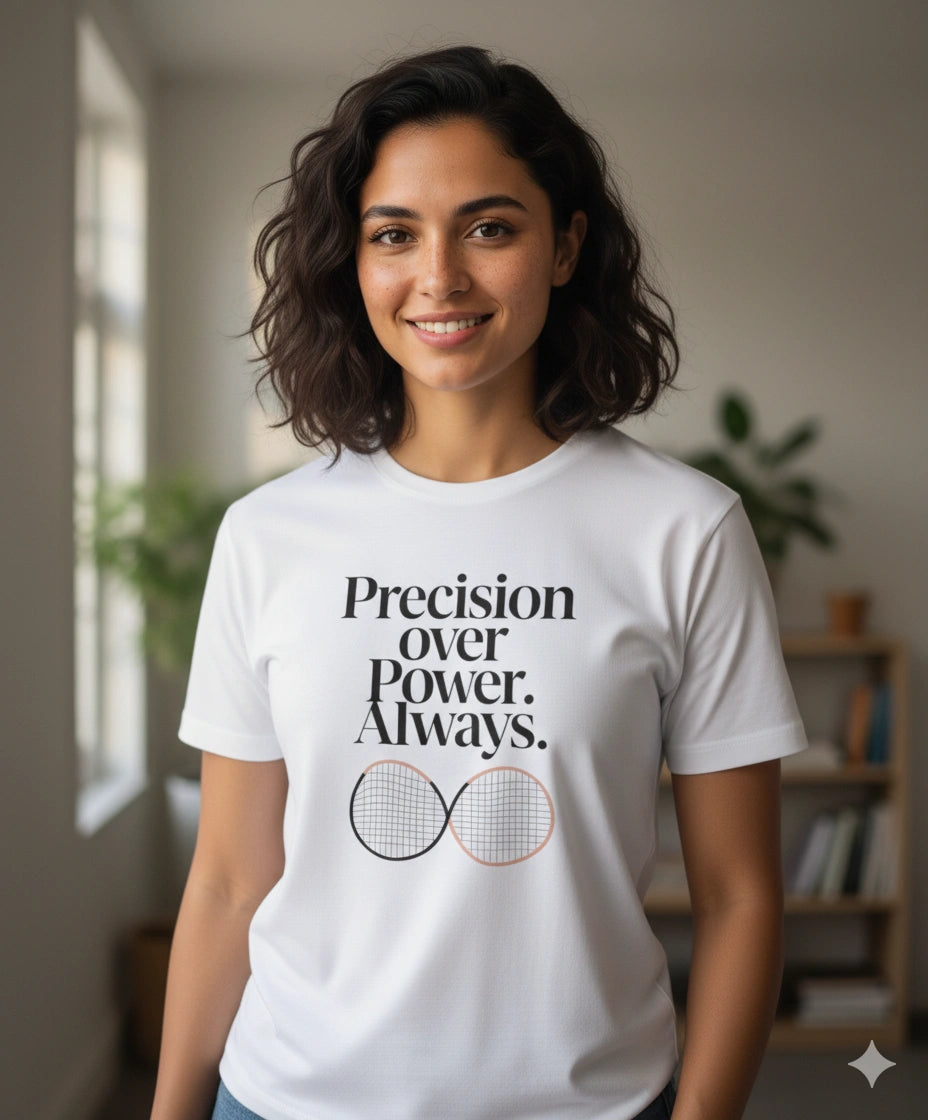 Precision over power - Unisex Tshirt