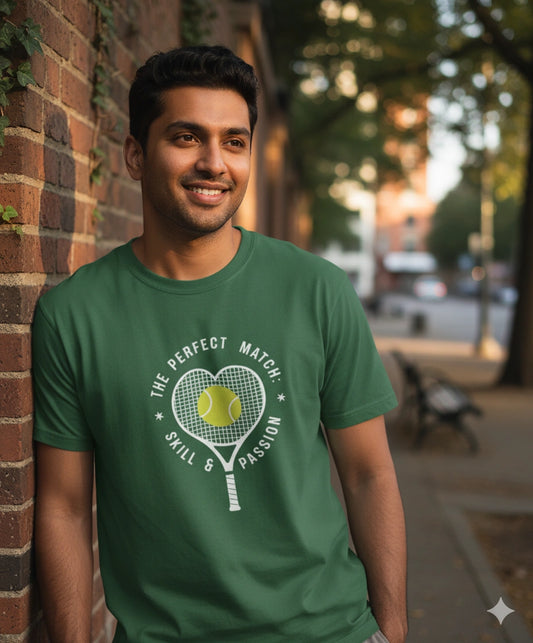Tennis is skill and Passion - Unisex Tshirt
