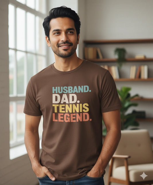 Husband Dad Tennis Legend - Tshirt