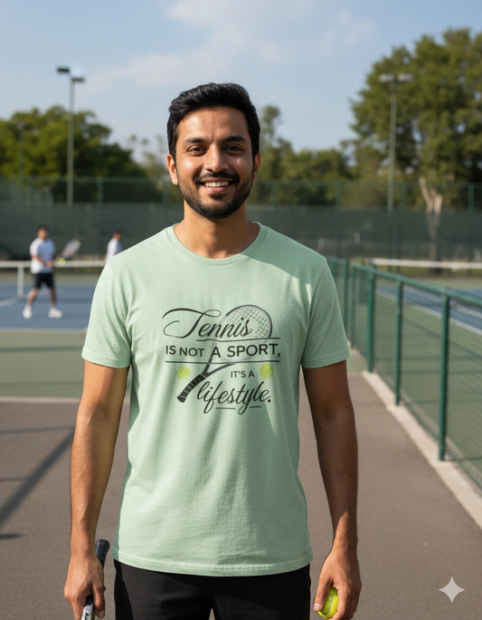 Tennis is not a sport, Its a lifestyle - Unisex Tshirt