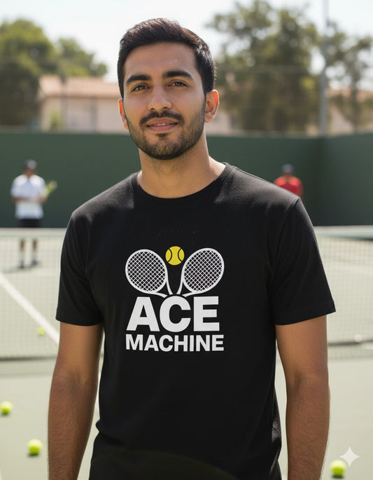 Ace machine Tennis - Unisex tshirt