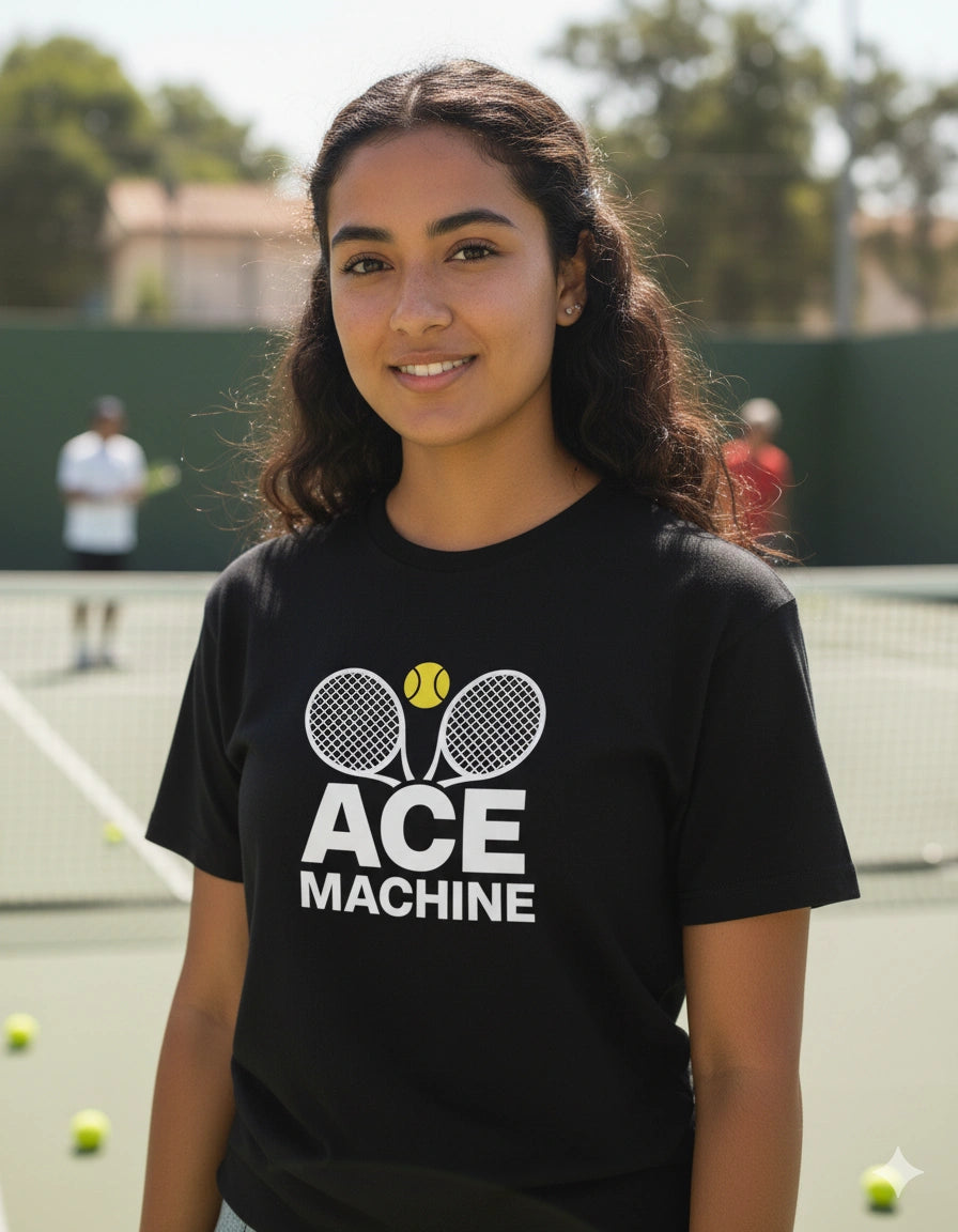 Ace machine Tennis - Unisex tshirt