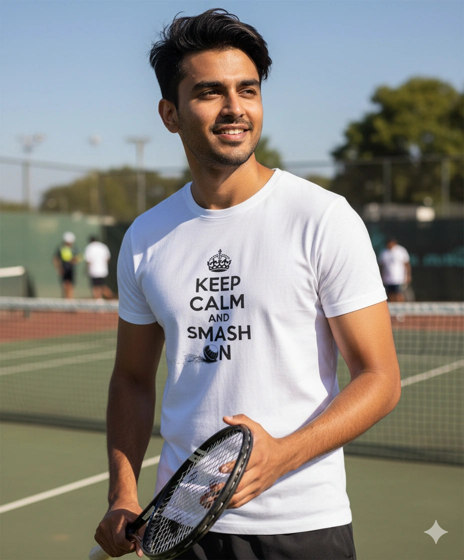 Keep calm and smash on - Tshirt