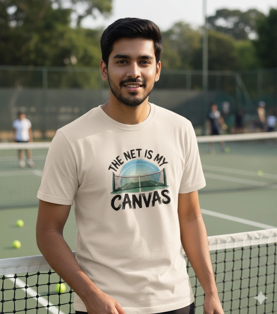 The net is my canvas - Tshirt