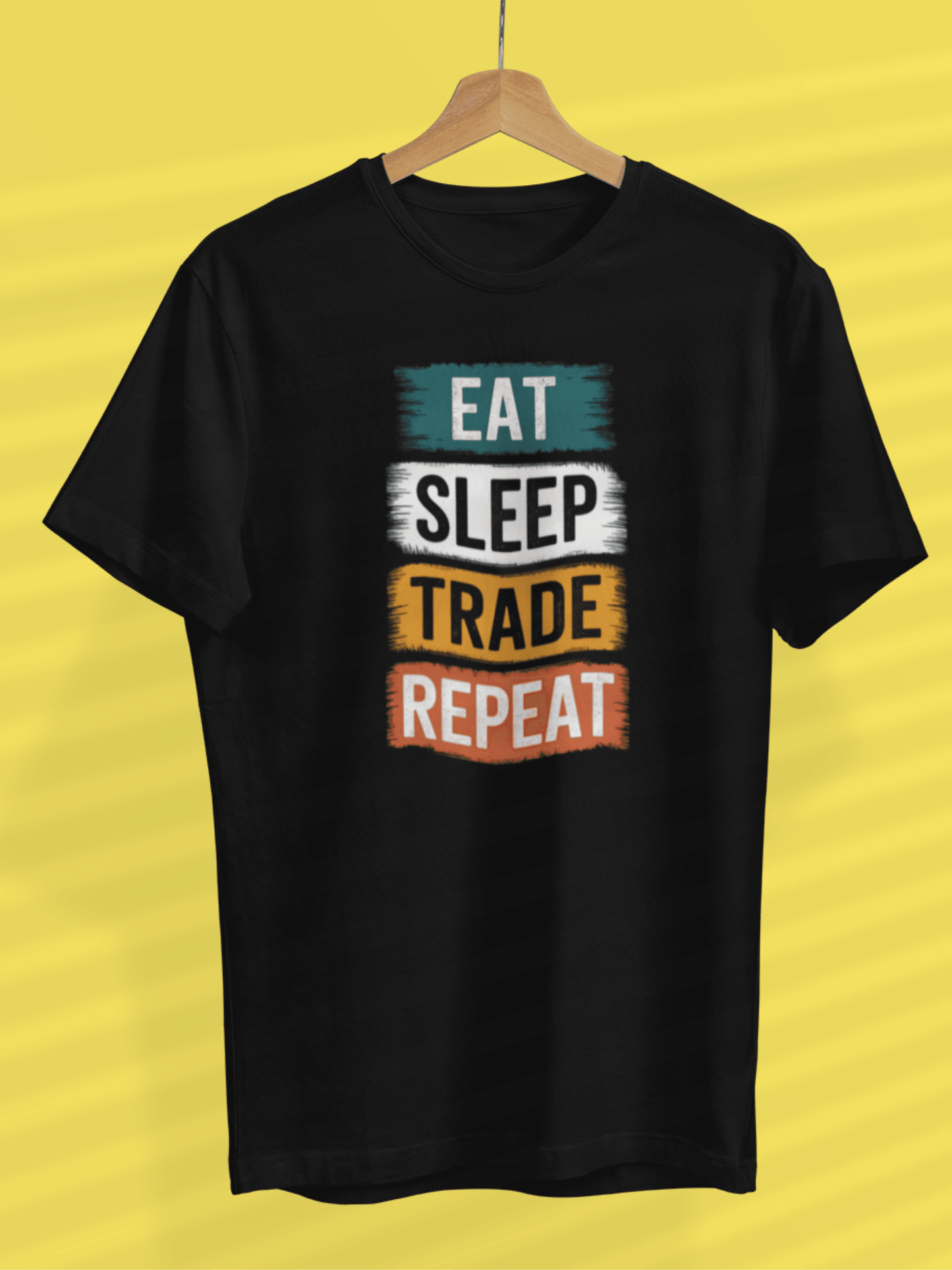 Eat Sleep Trade Repeat - Premium Unisex Tshirt