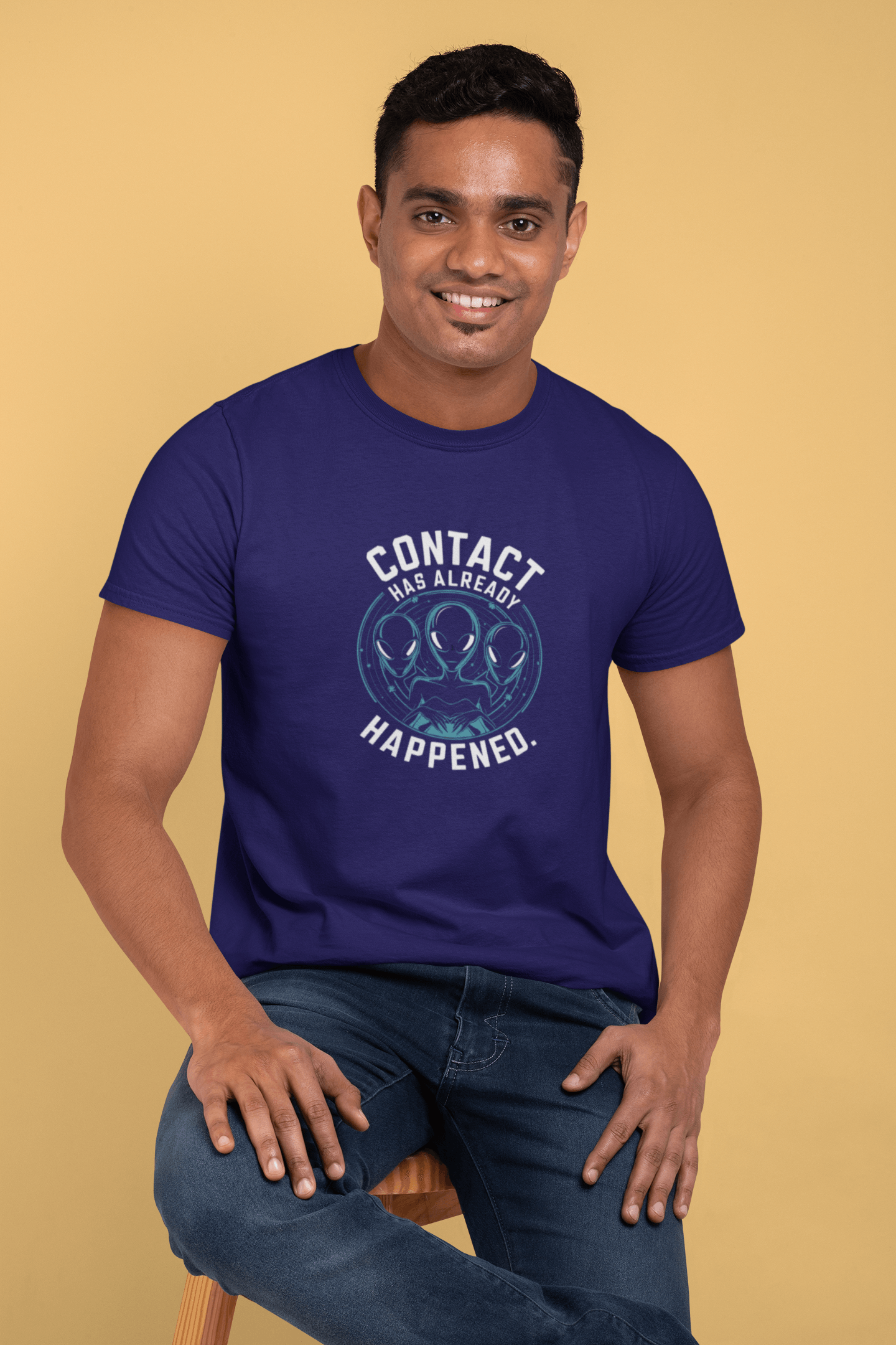 Contact Has Already Happened - Premium Unisex Tshirt