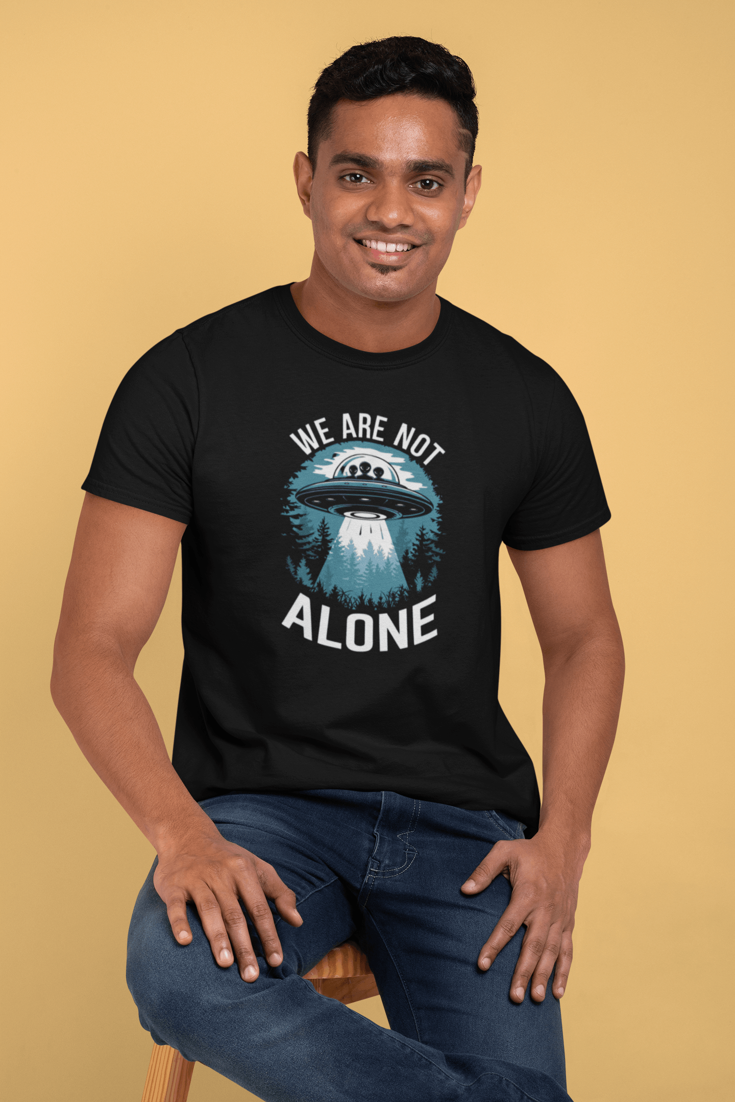 We Are Not Alone - Premium Unisex Tshirt